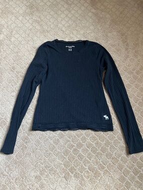 Abercrombie and Fitch Kid’s Navy Long Sleeve Girls 13/14